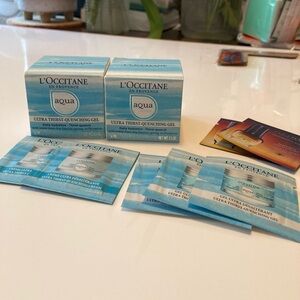 NWOT L'Occitane Aqua Réotier Ultra Thirst-Quenching Gel x2